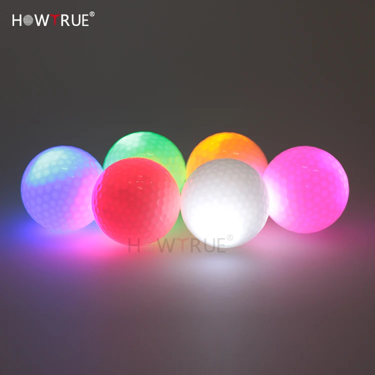 

Hot Selling Golf LED Electronic Golf Balls for Night Golfing Practicing, Customized