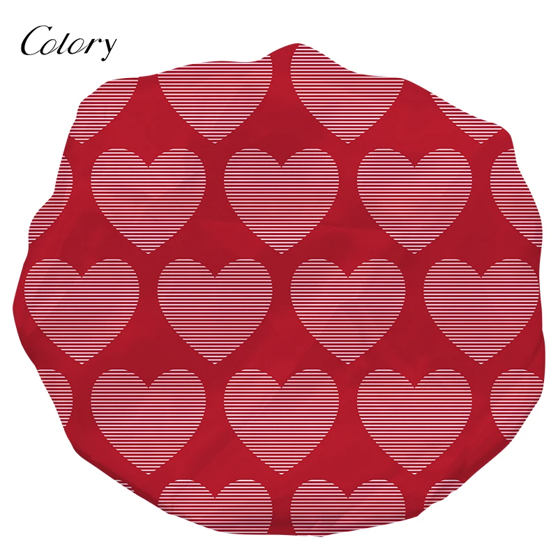 

Colory Bonnet Satin Big Hair Silk Custom Bonnets, Customized color