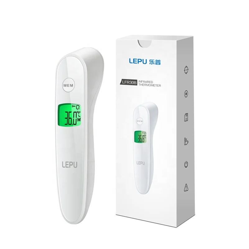 
Lepu Shenzhen Manufacture OEM Automatic Infrared Non Contact Body infared thermometer digital 