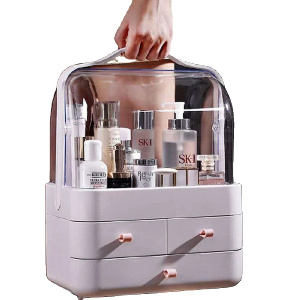 

lOrganizer Drawer Storage Box For Makeup Cosmetics Plastic Beauty Products Hot Cosmetic Make Up Rotating Adjustable, Colors