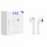 

Mini Original Smart Touch Control Bluetooth 50 White i12 Tws True Wireless Stereo Aipods Earphone Earbuds with Charging Case