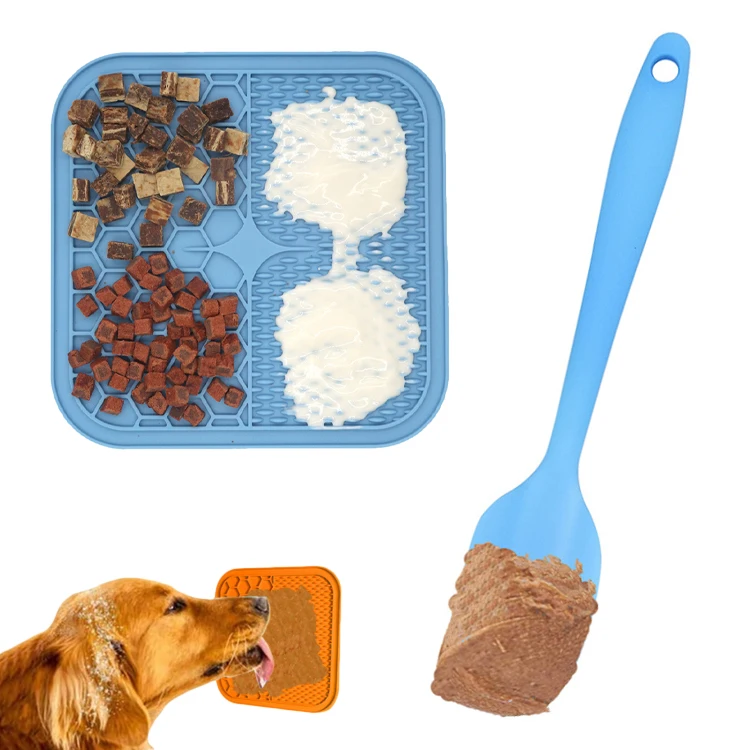 

Dog Puppy lick mat pet supplies dog peanut butter lick mat pad for pet bathing