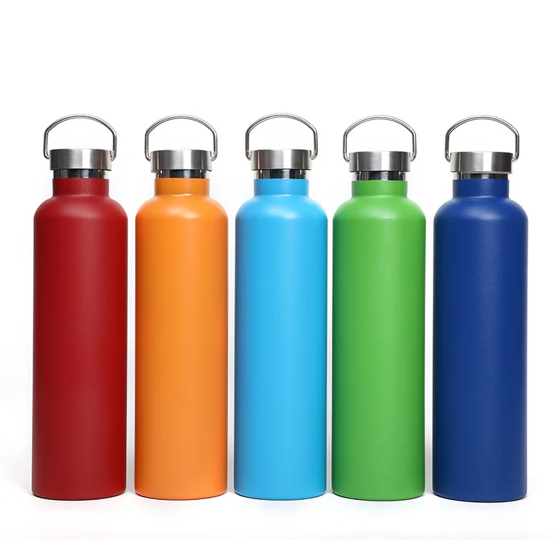 

2020 New Customized Spray Painting/Powder Coating Mikenda Double Wall Stainless Steel Water Bottle Insulated Vacuum Flask, Available colors or custom colors