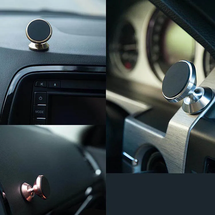 
Universal Super Strong Mobile Car Mount Magnetic Phone Holder Magnet Dashboard Car Phone Holder 