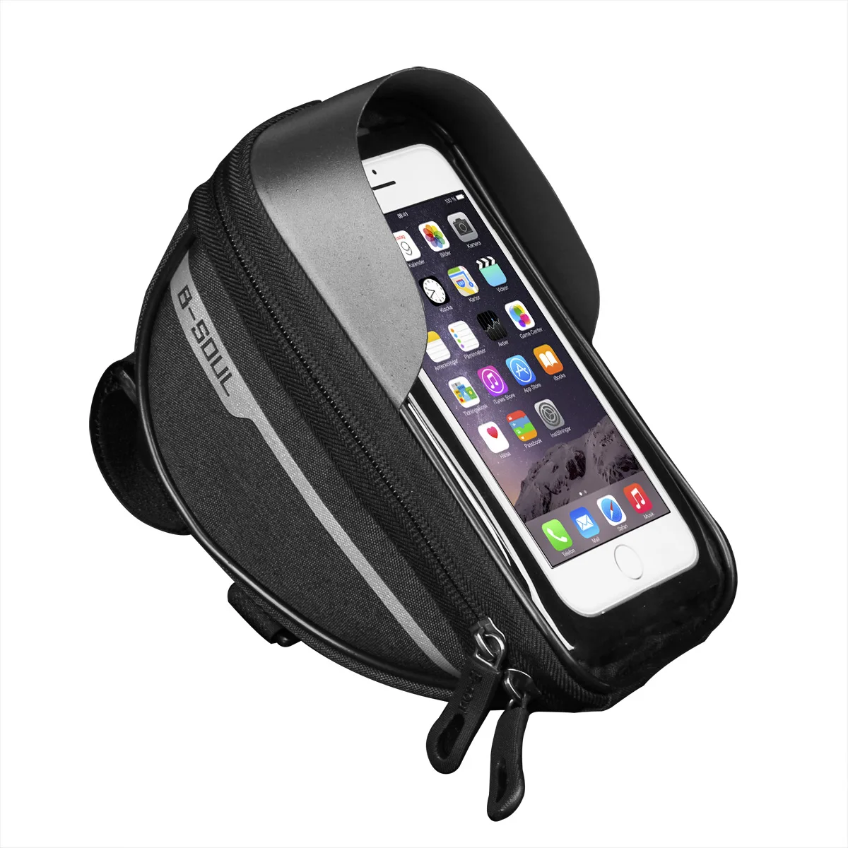 

Bicycle chartered front bag, handlebar bag, mobile phone bag, 4 colors