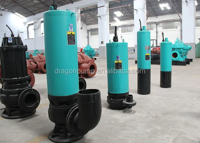 50m3/h 100m3/h Waste Raw Drainage Dewatering Water Pumps Submersible