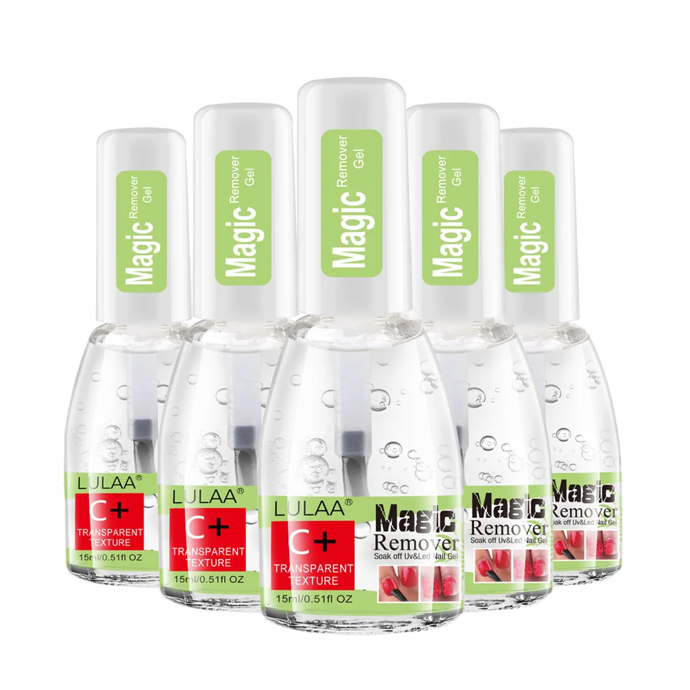 

New Soak Off Nail Gel/Polish Remover unhas Magic Remover Cleaner Nail UV Gel Cleanser Magic Burst Gel Remover