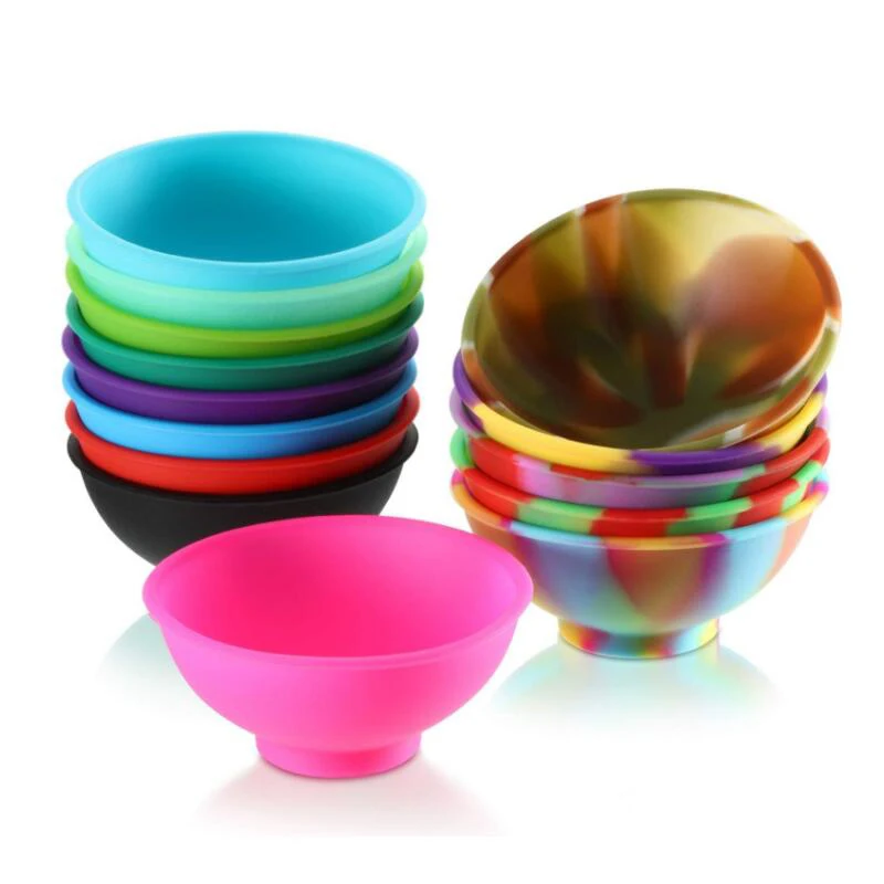 

Multi-Colored Silicone Kitchen Seasoning Bowl, Single color,mixed color