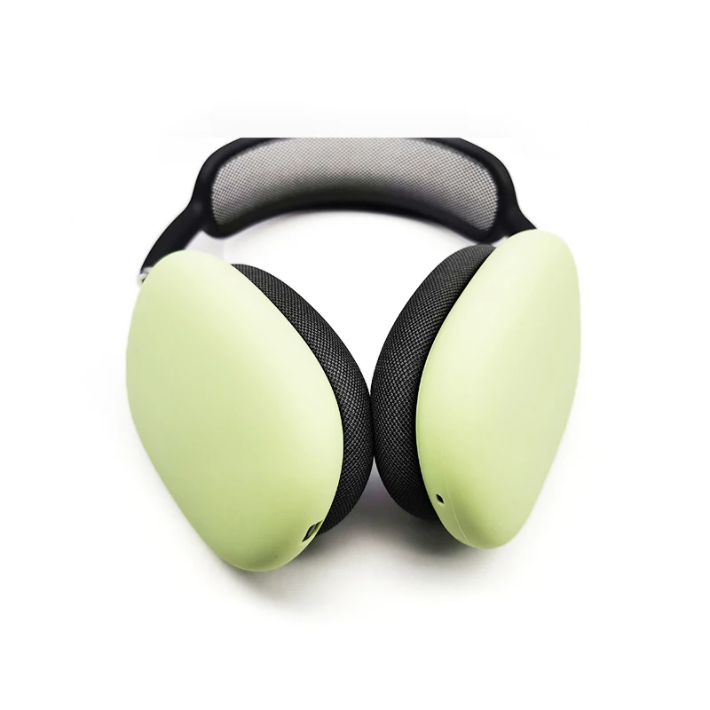 

Eco-friendly anti-slip Waterproof Silicone Protective Case for Airpods Max headphones ear cushions accessories, Black,red,pink,green,blue,white