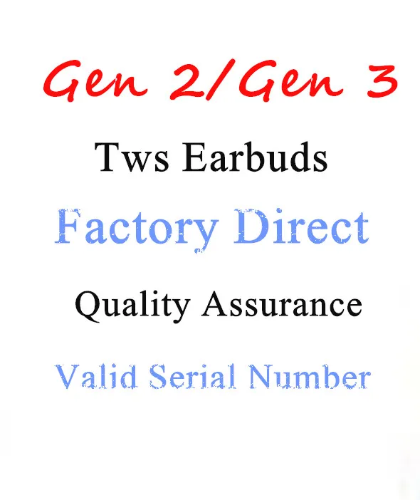 

Buy 98 Get 2 Free Air 3 Gen 3 Pro TWS Wireless Earbuds Rename GPS Airoha 1562a 1562m BT 5.0 Original Logo Clone Airs Pro 3, White