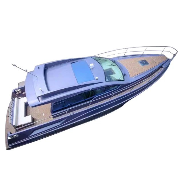 

Beautiful interior design 11.35M fishing luxurious fiberglass yacht high speed luxury lifestyle yacht