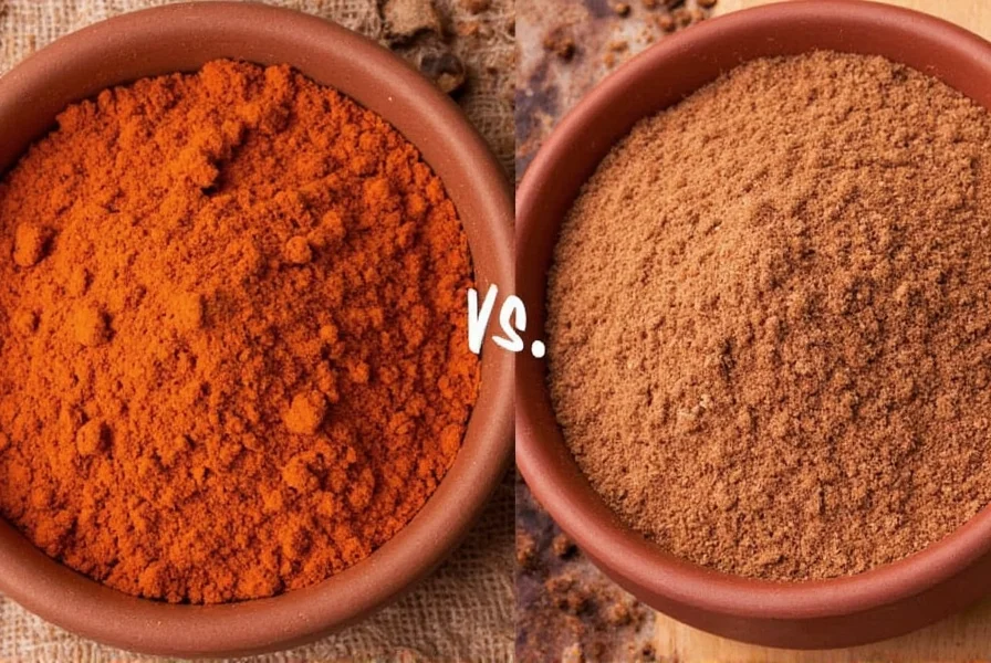 Ancho Chili Powder in a Bowl
