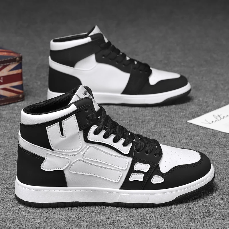 

Wholesale minimum quantity custom logo OEM sports basketball shoes running men shoes basketball high top sneakers