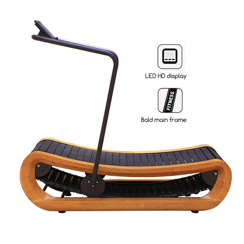 

Wholesale Speed Self-generated Non-motorized Treadmill Curve Home Fitness Treadmill