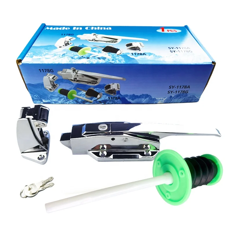 1178 Color Packaging Box Cold Storage Freezer Cold Room Door Handle Latch Lock