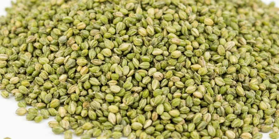 Tray of various whole spices including celery seed