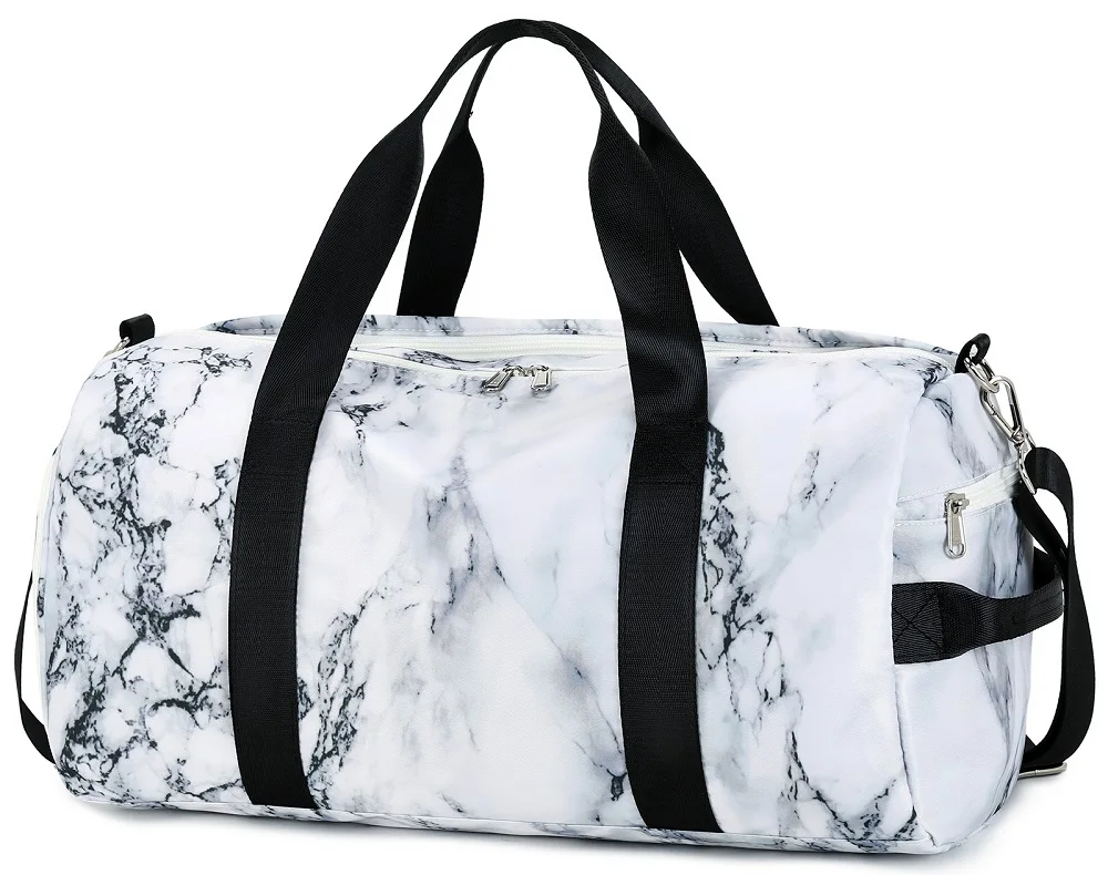 

Customized Print Waterproof Overnight PVC Large Capacity Duffle Bag for Ourside Sport