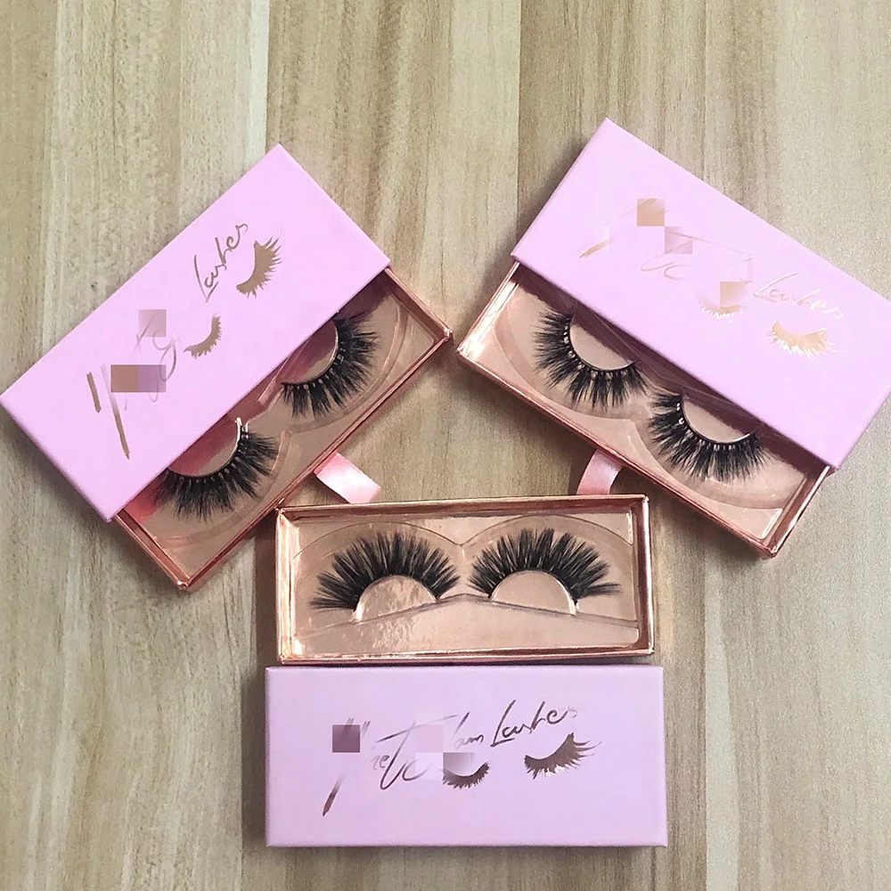 

wholesale real 3d false full strip lashes, Nature color black eyelashes mink