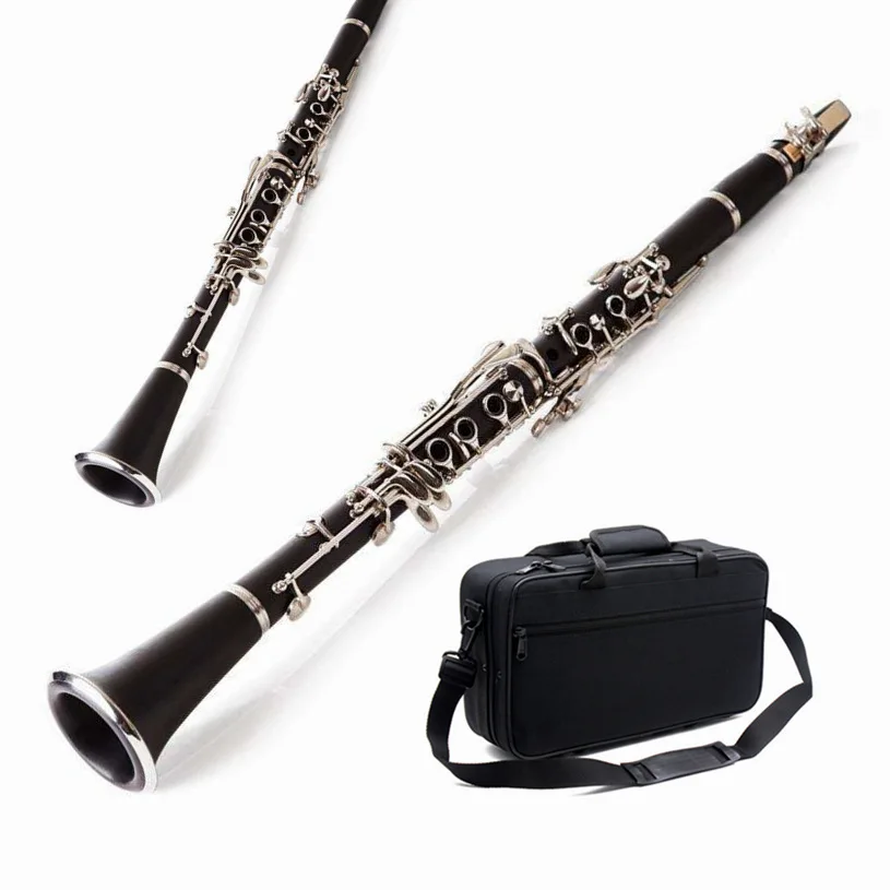 

Accept OEM cheap Bb Nickel Keys Clarinet For Beginner