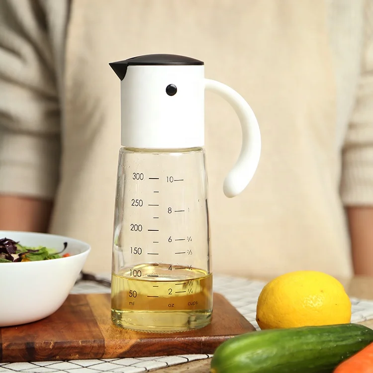 

Kitchen Glass Oil spill proof seasoning dispenser bottle