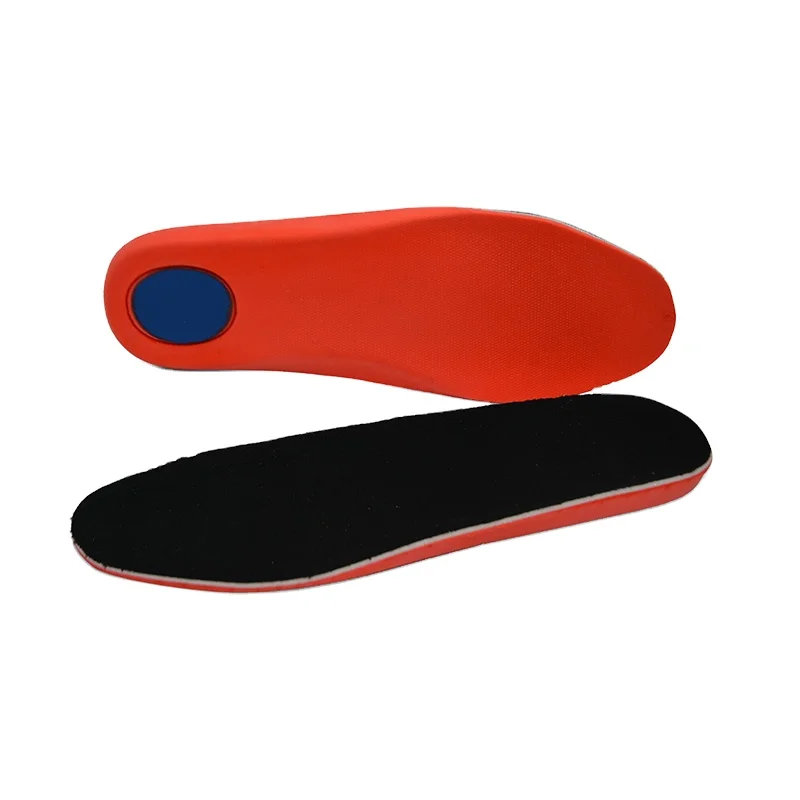 

Lizeng Super Performance Poron Memory Foam Insoles, Red