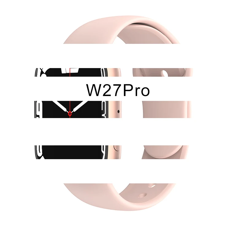 

2022 New W27Pro Smart Watch Two Button 44mm Series 7 Wireless Charger BT Dial Call Password Lock Smartwatch W27 Pro