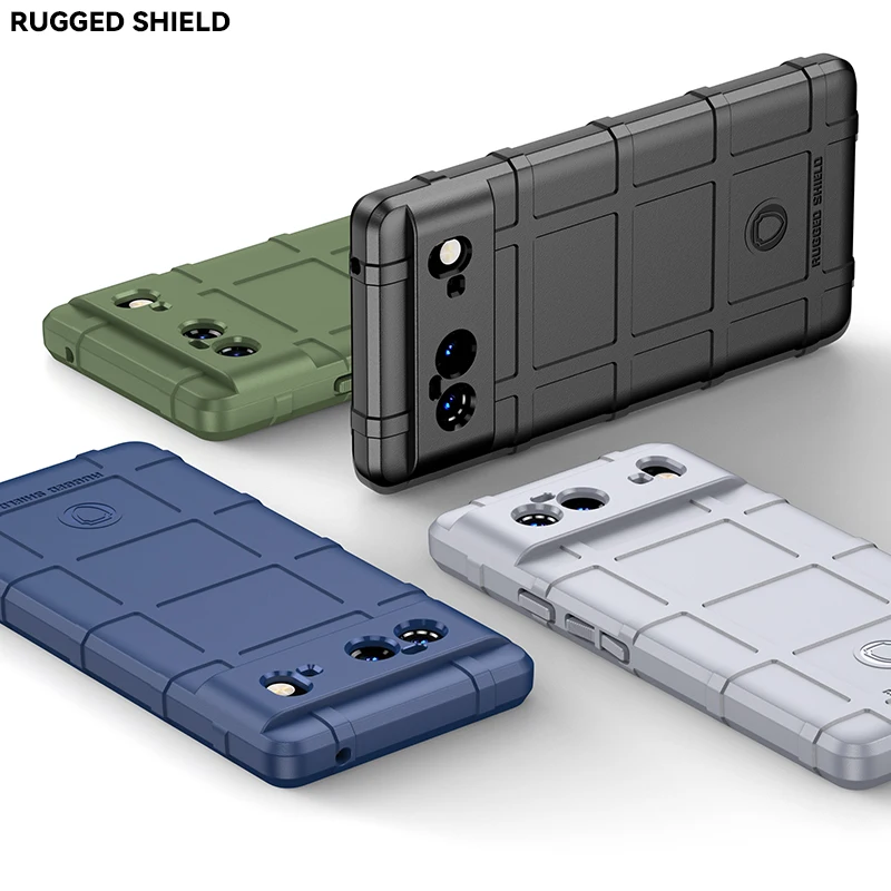 

Rugged shield for google pixel 6 case shockproof tpu mobile phone case for pixel 6 pro covers, 4colors