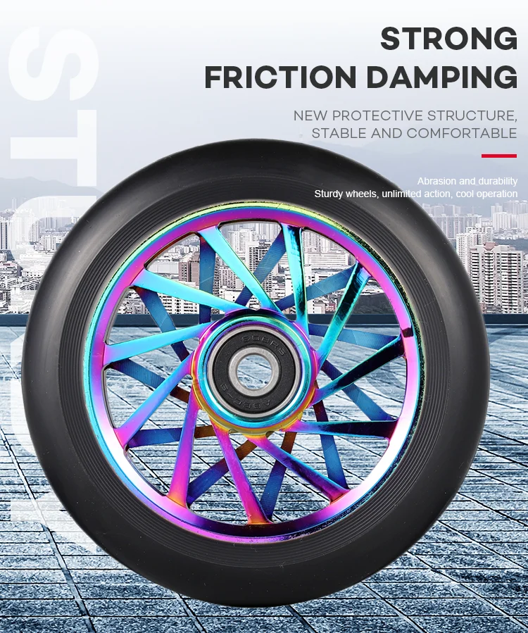 Custom Scooter Parts 110 Mm Scooter Wheels Buy Custom Scooter Parts