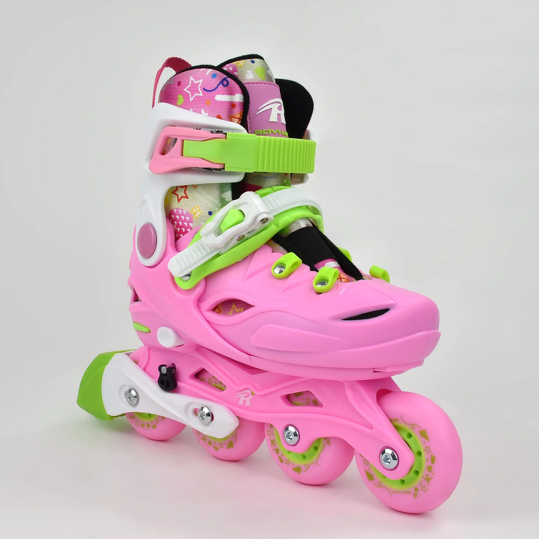 

Inline Roller Skating Skate Shoe Four Wheels Adjustable Ready To Ship Skates