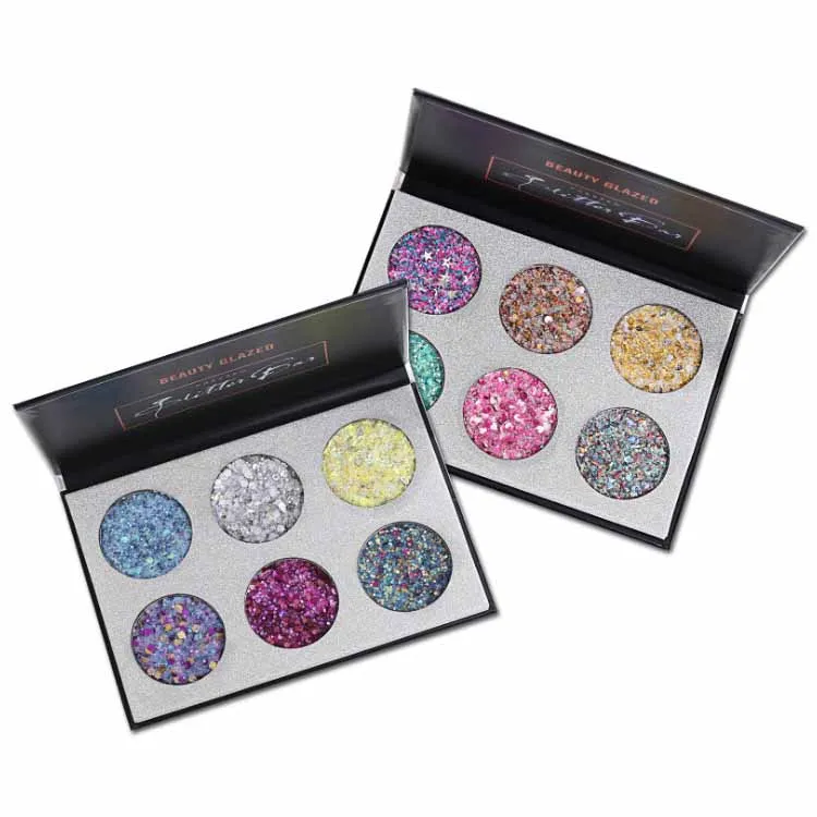 

High Quality Eye Makeup Natural Shimmer Waterproof Makeup Glitter Eyeshadow Palette