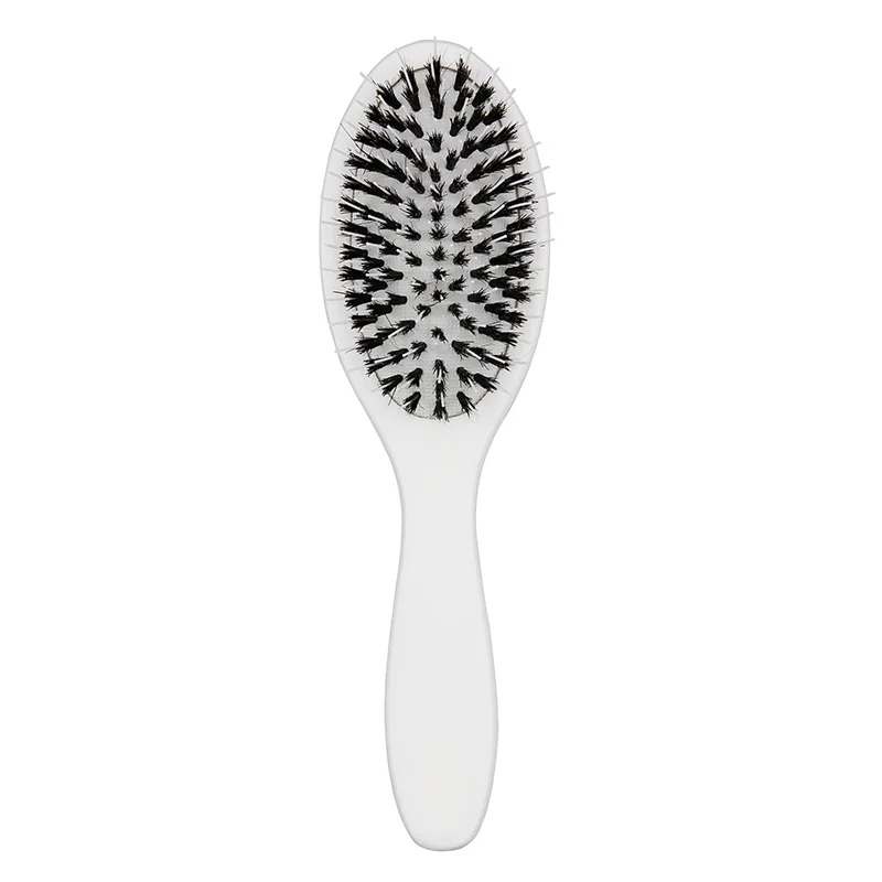 

Dropshipping Boar Wig Brush Mixed Nylon Pins Eco-friendly Natural Wooden Dropshipping Wig Hair Extension Brush, White