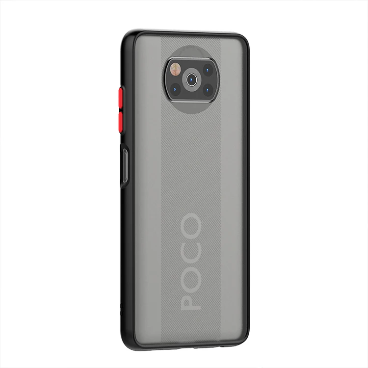 frosted skin for xiaomi poco x3 phone case mobile phone bags