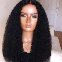 

Fake Scalp HD Lace Kinky Curly Mink Brazilian Human Cuticle Aligned Hair Lace Frontal Wig