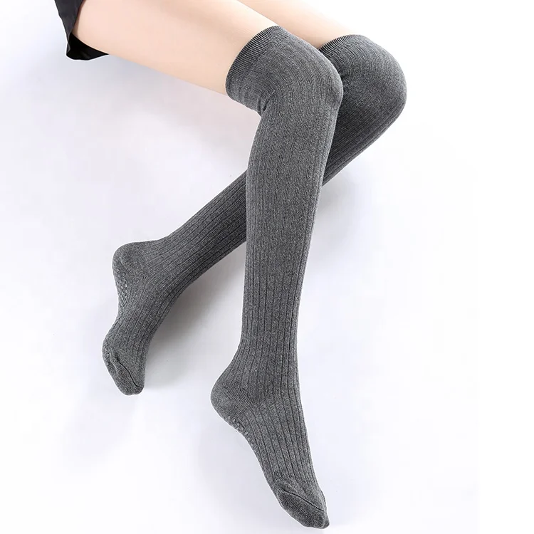

Instock high quality yoga grip socks for indoor exercise, Custom color