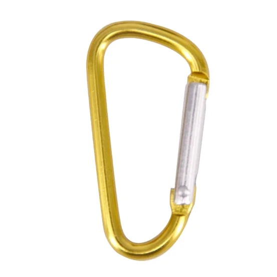 

Outdoor camping aluminum hammock hanging backpack hanging tent buckle equipment mountaineering buckle climbing buckle dog rope b, Customized color