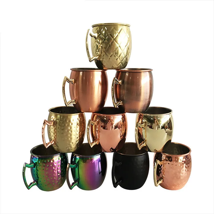 

Luxury Stainless Steel Moscow Mule Mug, Copper