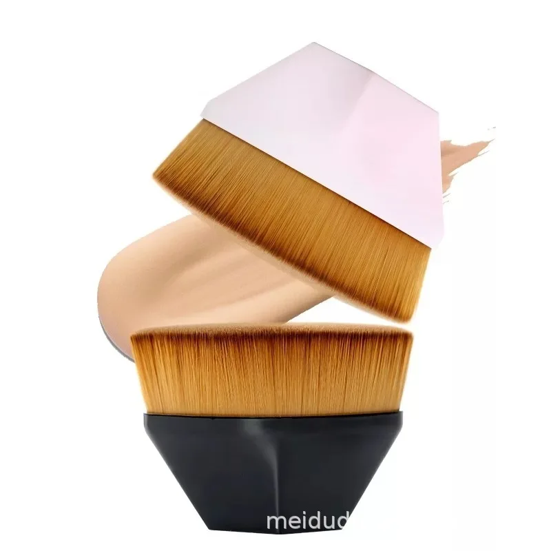 

Amazon Hot Portable Beauty Magic Single Foundation Brush Flat BB Cream Kabuki Makeup Foundation Brush