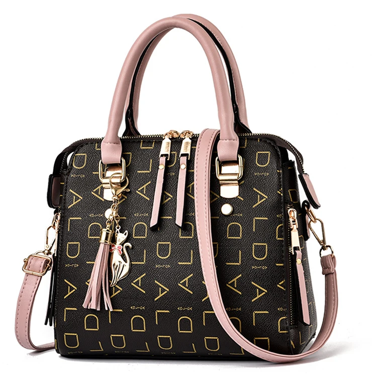 

Fashion All-match Diamond Lattice Shoulder Bag Ladies Letter Bags Handbags, 5 colors