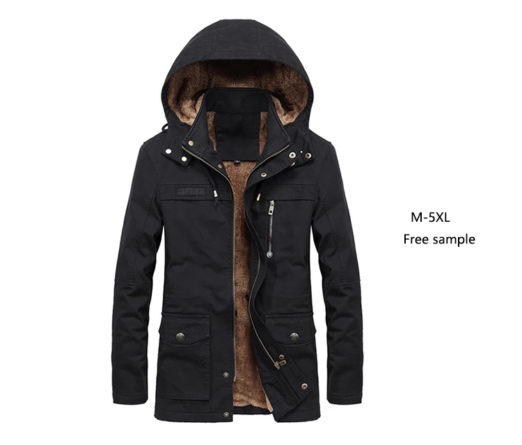 

Custom Streetwear Replacement Oversized Zip Up Men's Cotton Wash Fur Hoodie Mens Winter Jackets With Hoddie, Picture