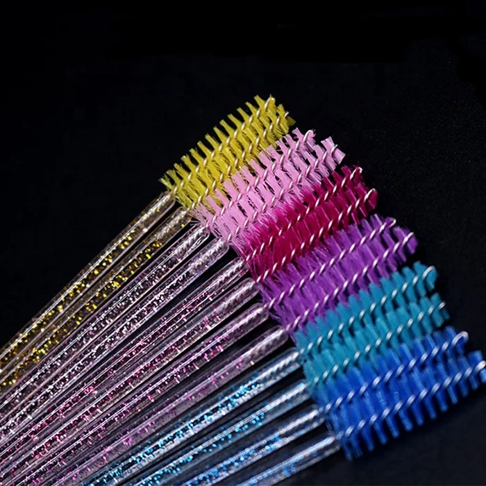 Hot Sell Eyelash brush Eye Lashes Disposable Eyelash Mascara Brushes Wand Eyelash Extension Brush