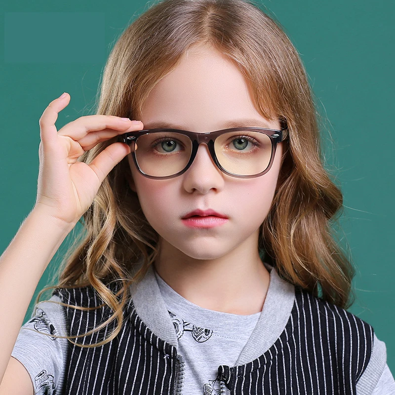 

2020 new design children popular fashion TR90 anti blue light blocking glasses for kids, Multiple colour