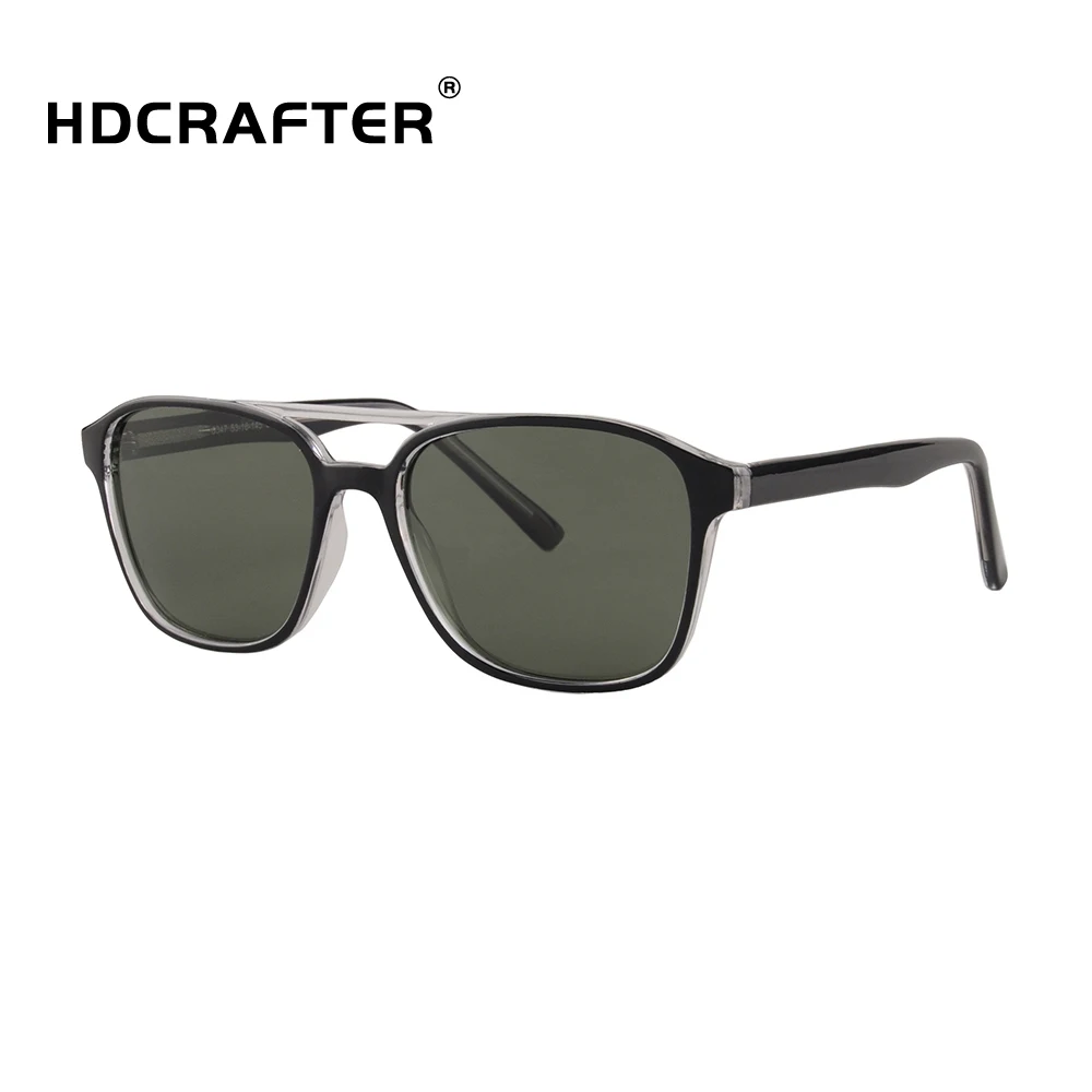 

HDCRAFTER high quality light acetate sungalsses for women female Minimalist eyeglasses high end ins fashion hot sales 2021, 3 colors