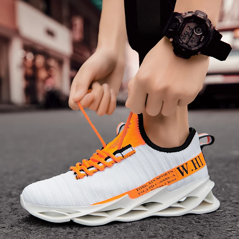 

Hot sale breathable mesh lightweight fashion sneakers casual men's sports shoes men, Optional