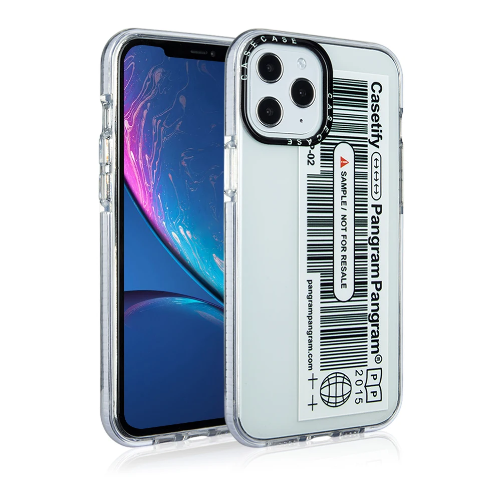 

Clear Thin Soft TPU Case For iphone 11 pro max Transparent Custom Phone Case mobile covers, 7 colors