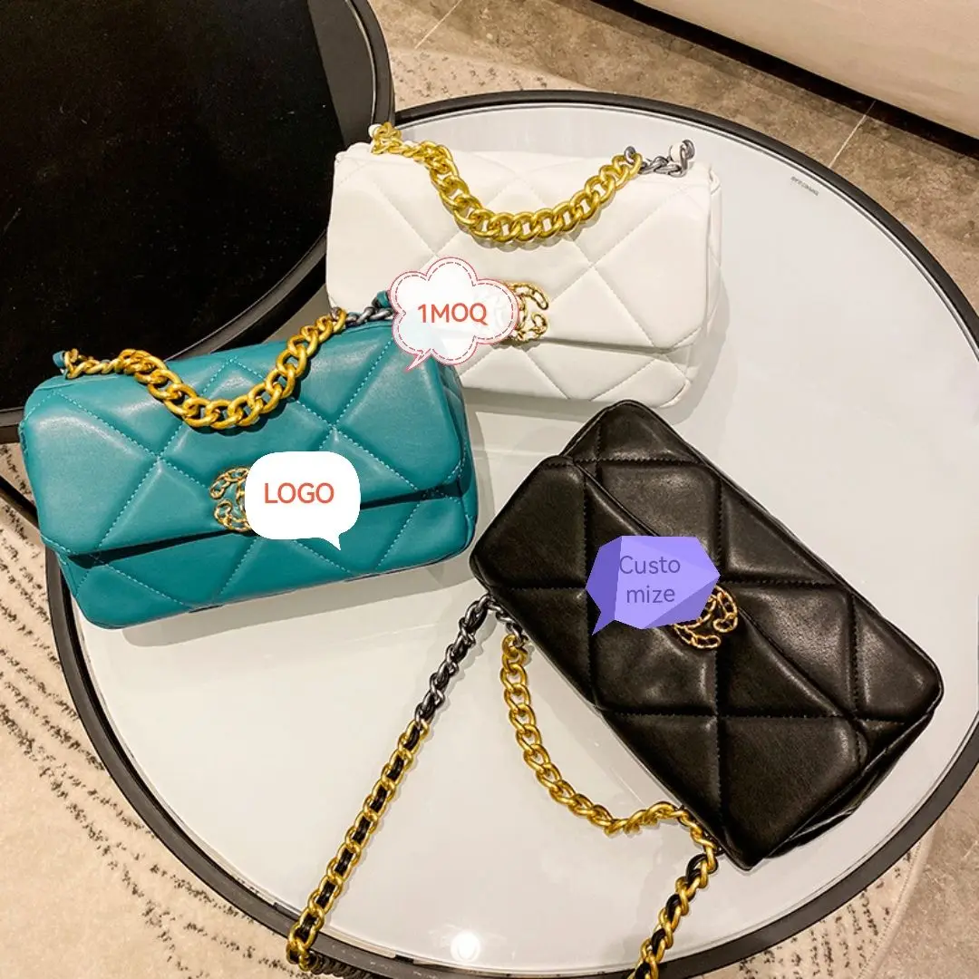 

Women Hand Bag Fashion Luxury Leather Chains Polyester Custom 2C Designer Shoulder Bags Ladies Branded Crossbody Bag Handbags, Blue, white, black
