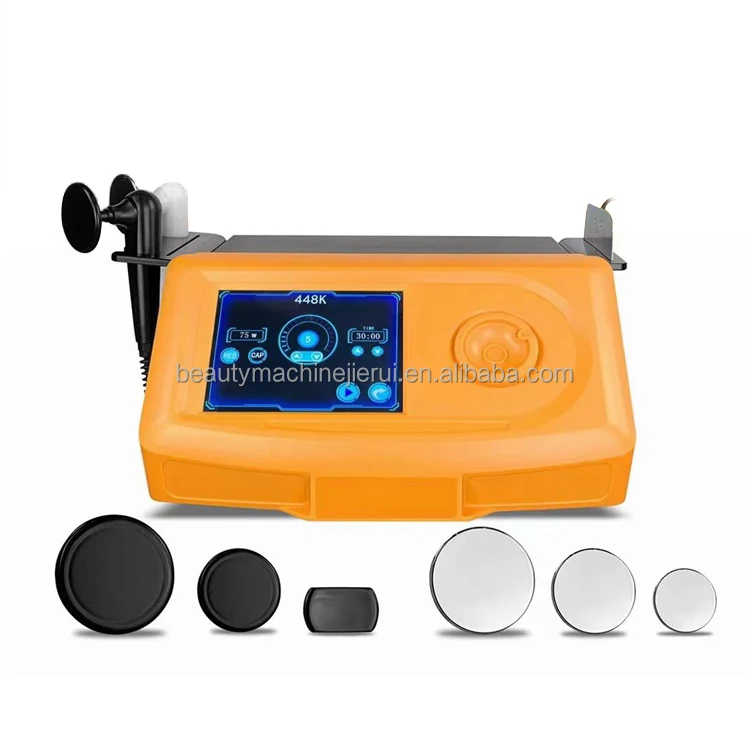 

High Frequency Deep Heating physiotherapy rf equipment Skin Tightening Radio frequency 448KHz Tecar CET RET rf Machine