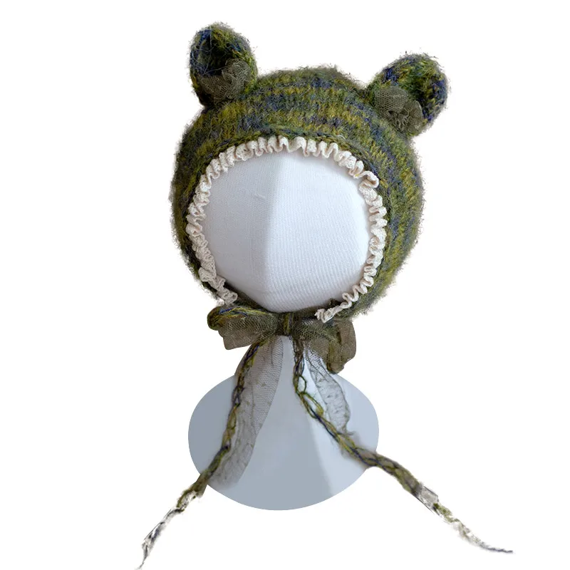

Handmade Cute Baby Hat Photography Props Bonnet For Sale