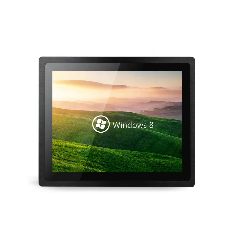

Wall or desktop  ODM OEM touch screen computer all in one PC, Silver or black
