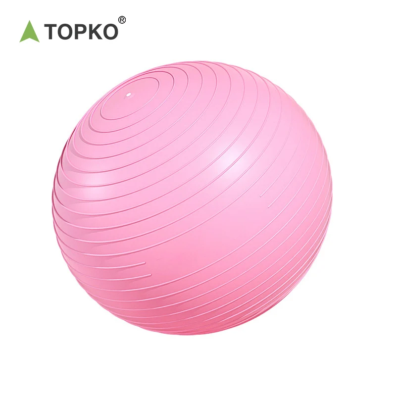 TOPKO in Stock Yoga Exercise Ball  Home/Gym Workout Balance Yoga Ball