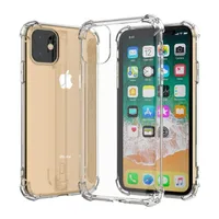 

Wholesale Transparent Clear Soft TPU Shockproof Mobile Phone Cover For Iphone X Xs Max XR 2019 11 Pro Case